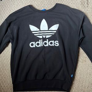 Black and white Adidas Sweater